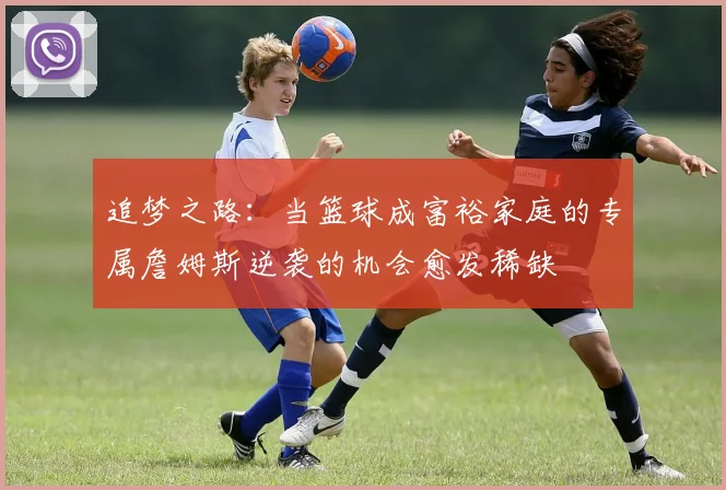 追梦之路：当篮球成富裕家庭的专属詹姆斯逆袭的机会愈发稀缺